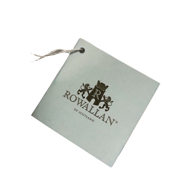 NEW Rowallan of Scotland Handmade Cream Leather Square Crossbody Bag - Picture 6 of 9